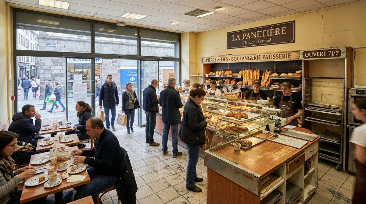 Vente boulangerie Patisserie à Clermont Nord
