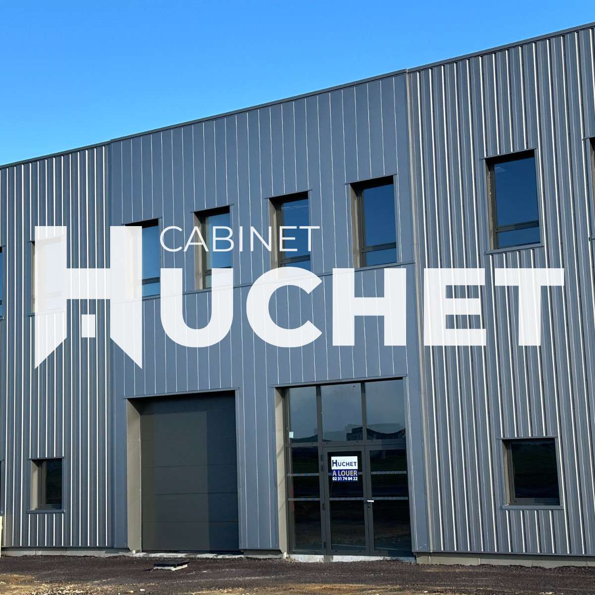 A louer bâtiment d'activité neuf de 549m² à Caen