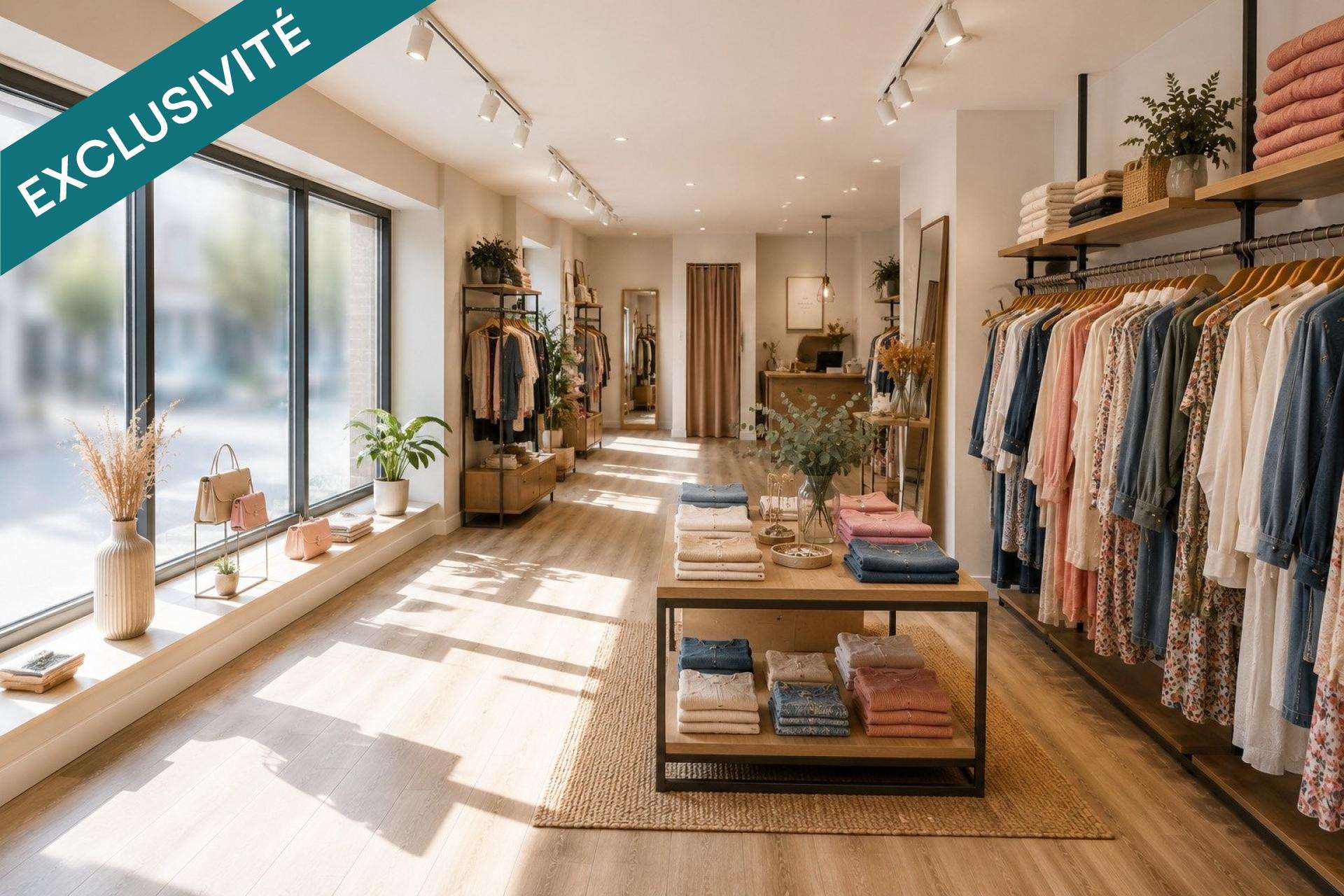 Vente commerce de prêt à porter femme à Cysoing