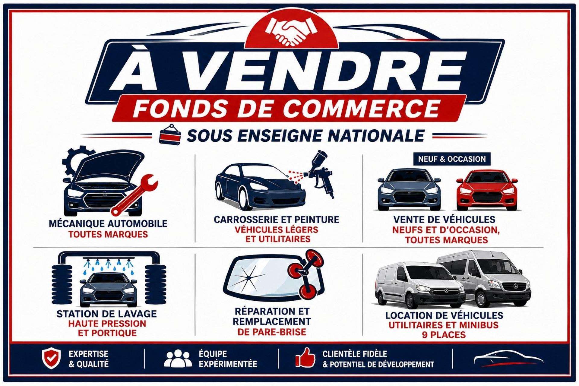 Cède garage automobile sous enseigne nationale 44