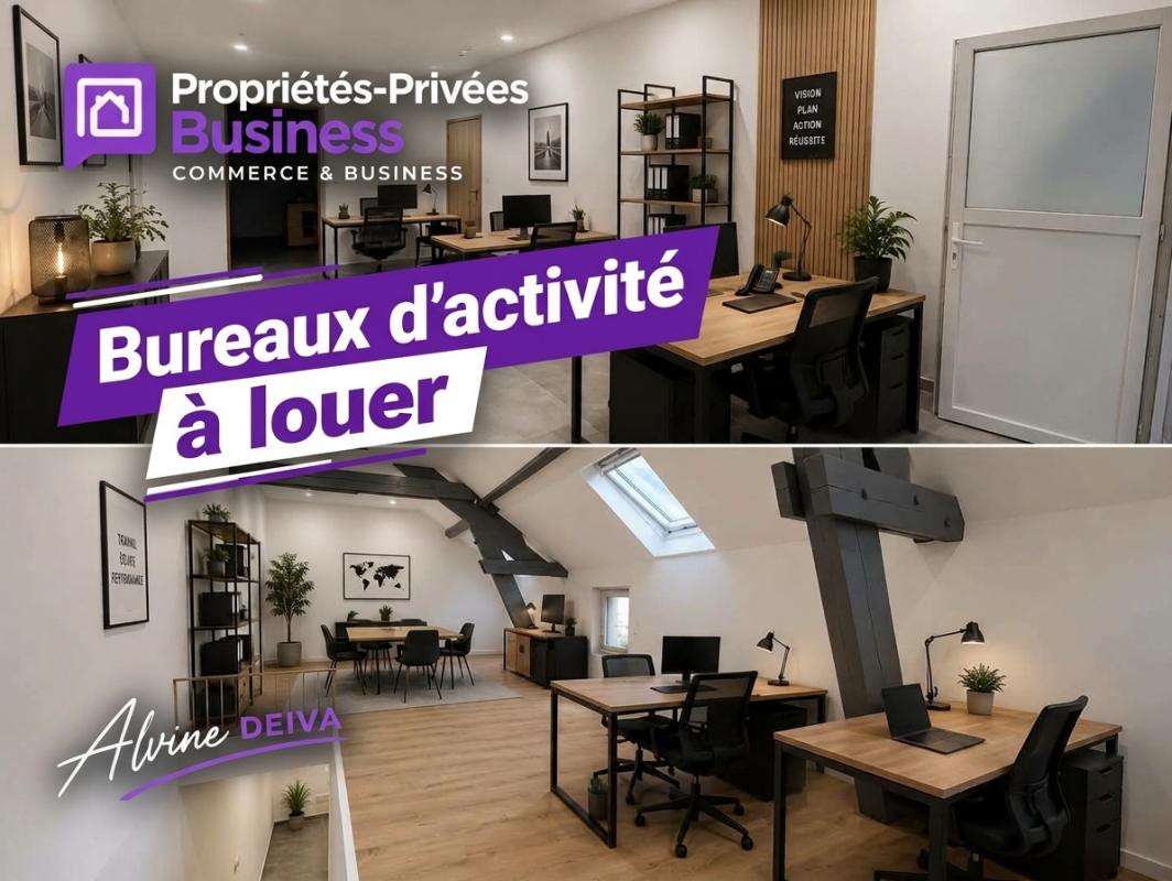 Loue bureaux de 77m² en RDC Pont Sainte Maxence