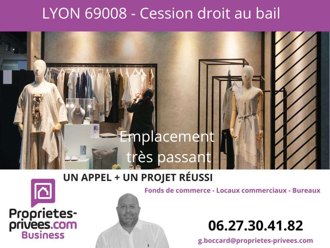 Cession de bail local commercial 47m² à Lyon 69008
