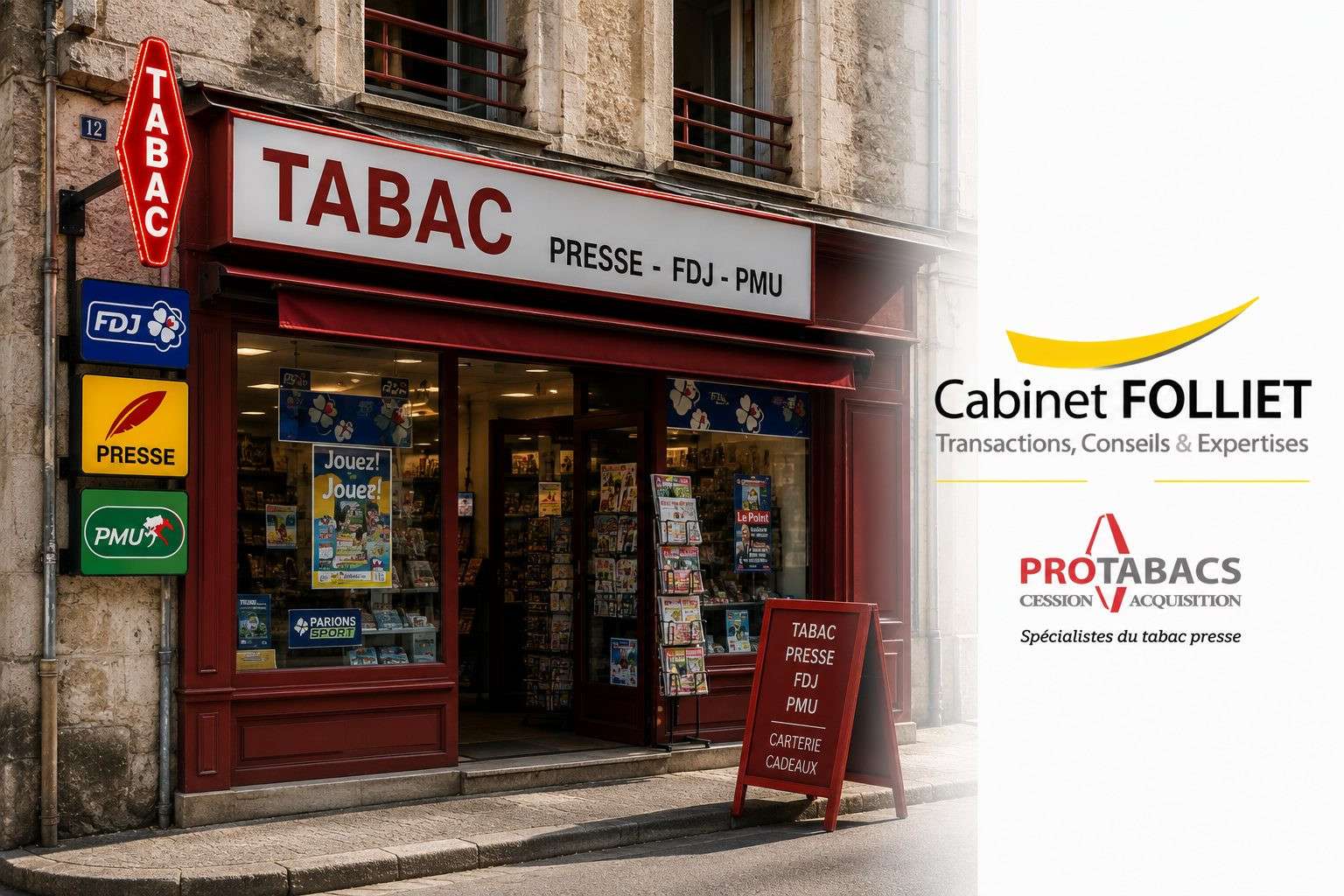 FDC tabac presse FDJ à vendre au coeur de Toulouse