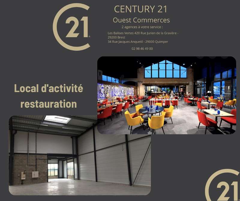 Vente FDC restauration à emporter à Pont l'Abbé
