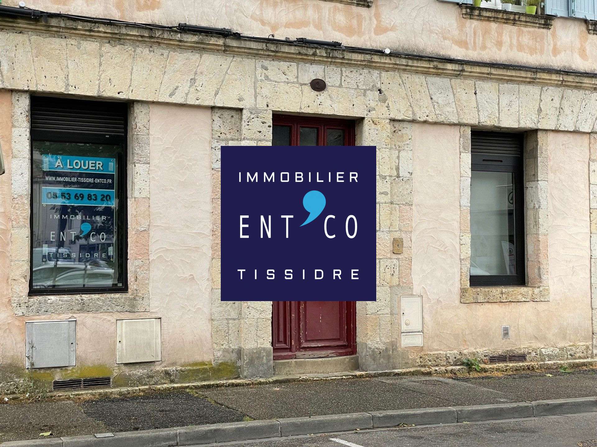 A louer local commercial de 141m² à Agen centre
