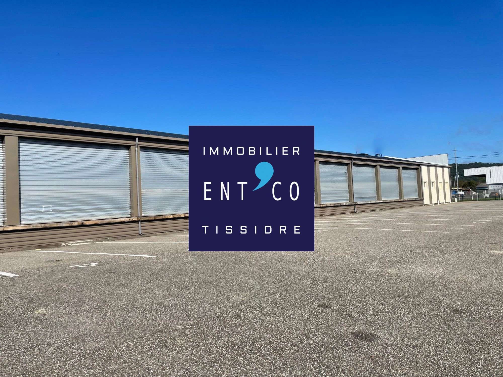 A louer entrepôt logistique de 1680m² Bon Encontre