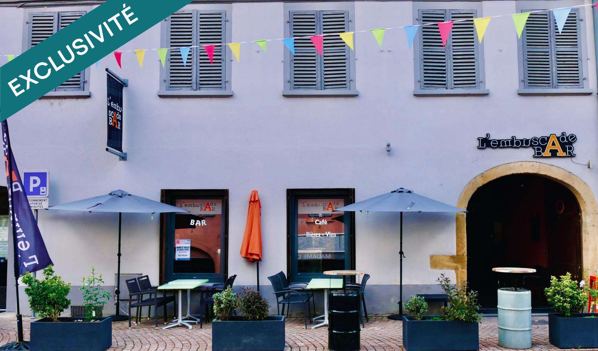 Vente bar emblématique au cœur de Neuf-Brisach