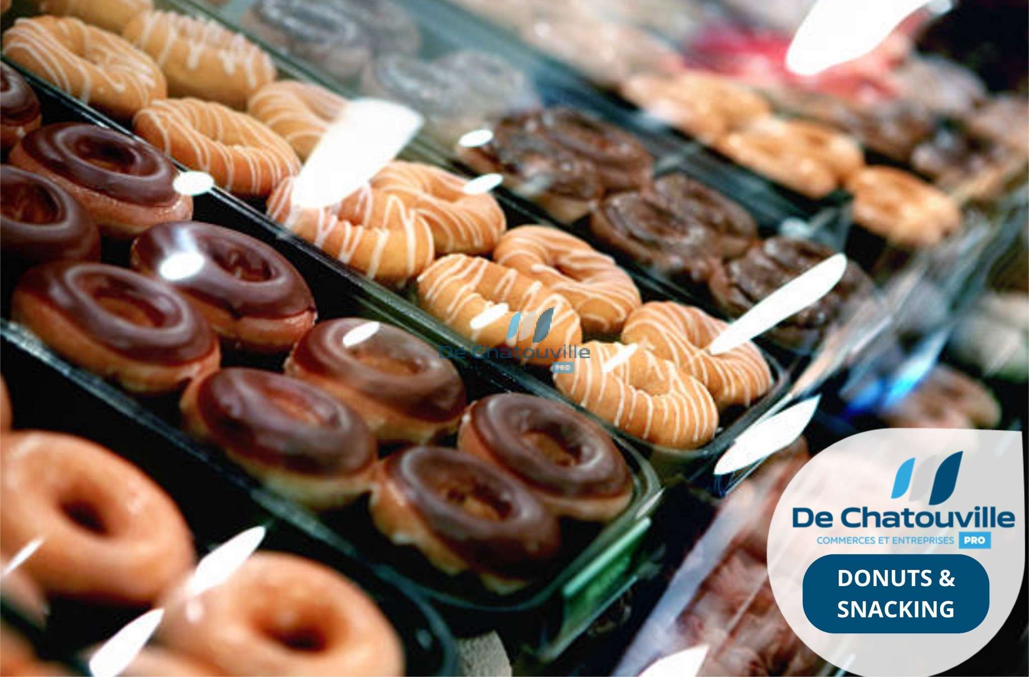 Vente magasin de donuts en zc à la Garde