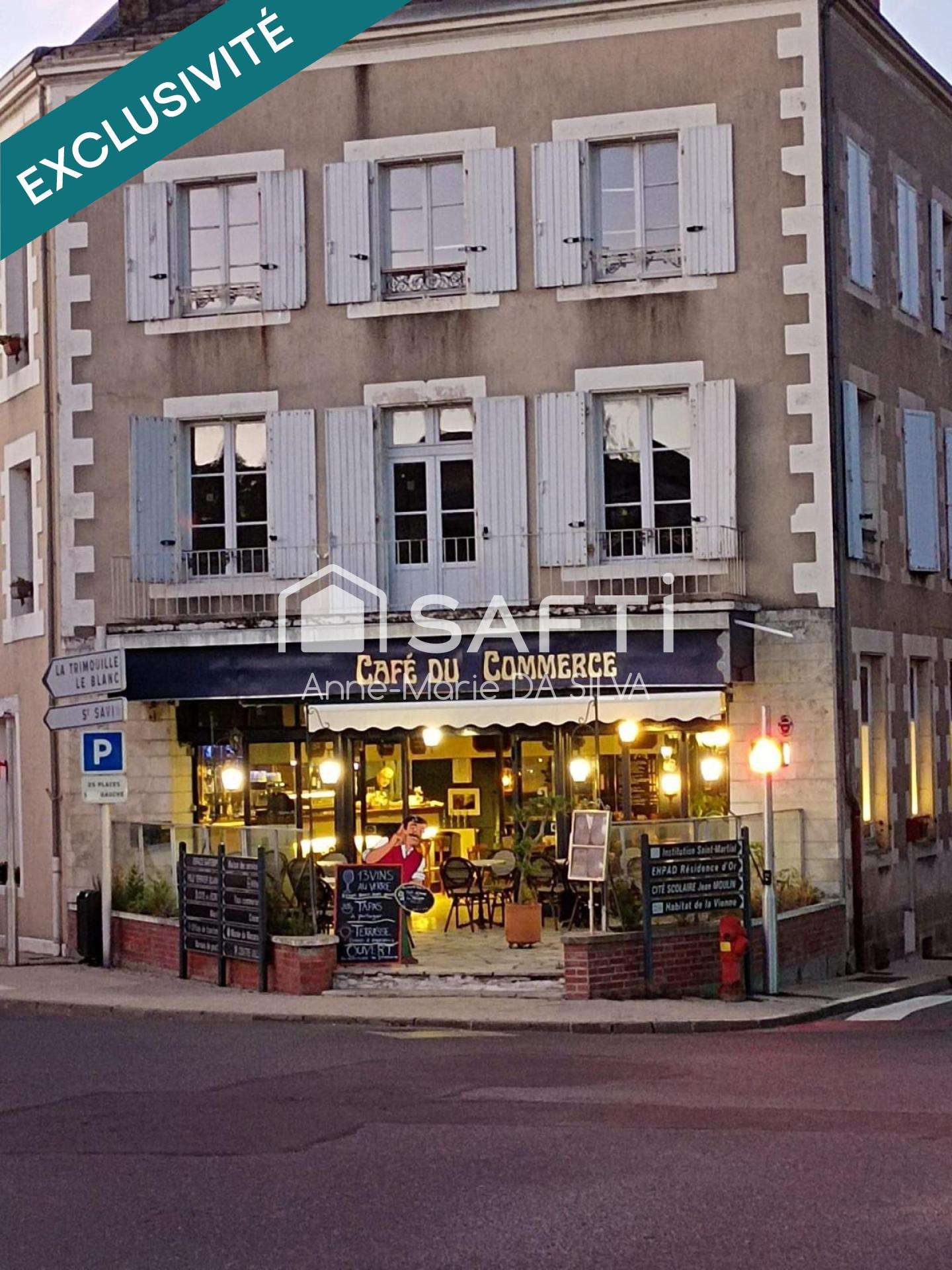 Vente FDC café très bien situé à Montmorillon