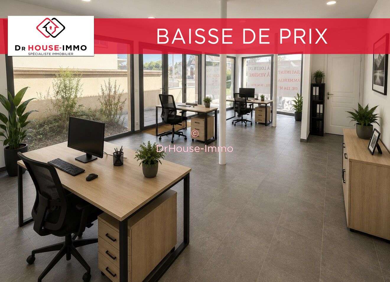 Vente local commercial de 124m² à Grez-Sur-Loing