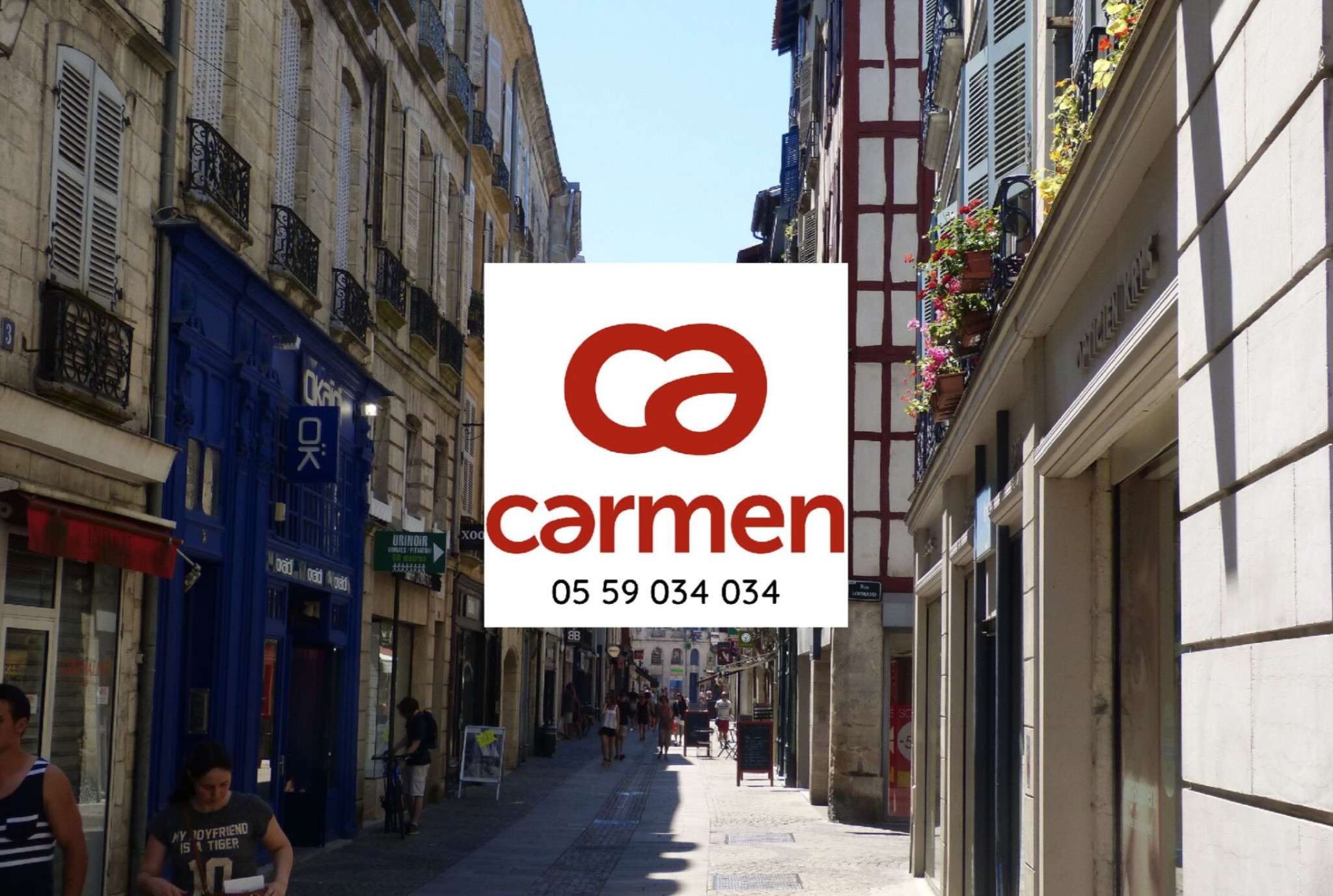 Cède boutique de charme 58m² Bayonne hypercentre