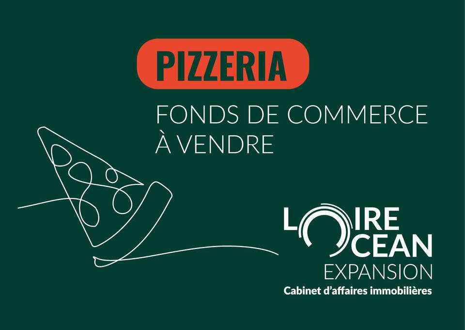 FDC pizzeria à vendre axe très fréquenté Le Bignon