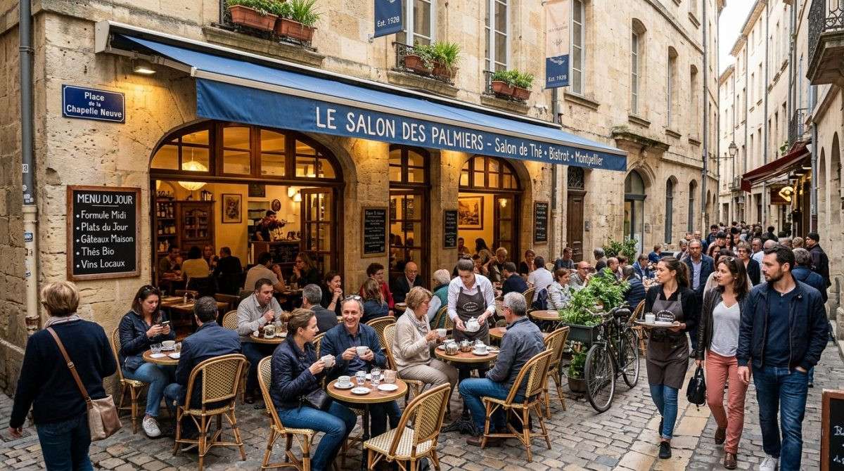 A vendre fonds beau salon de thé à Montpellier 