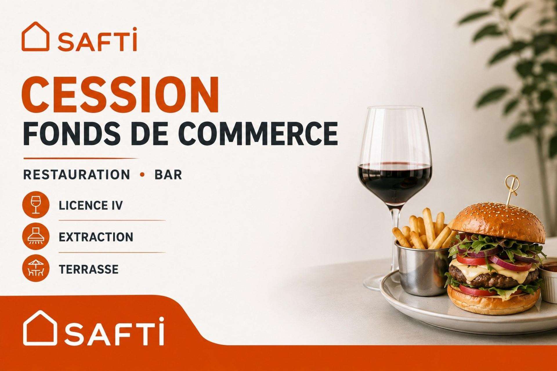 Vente FDC restauration bar hypercentre Bordeaux