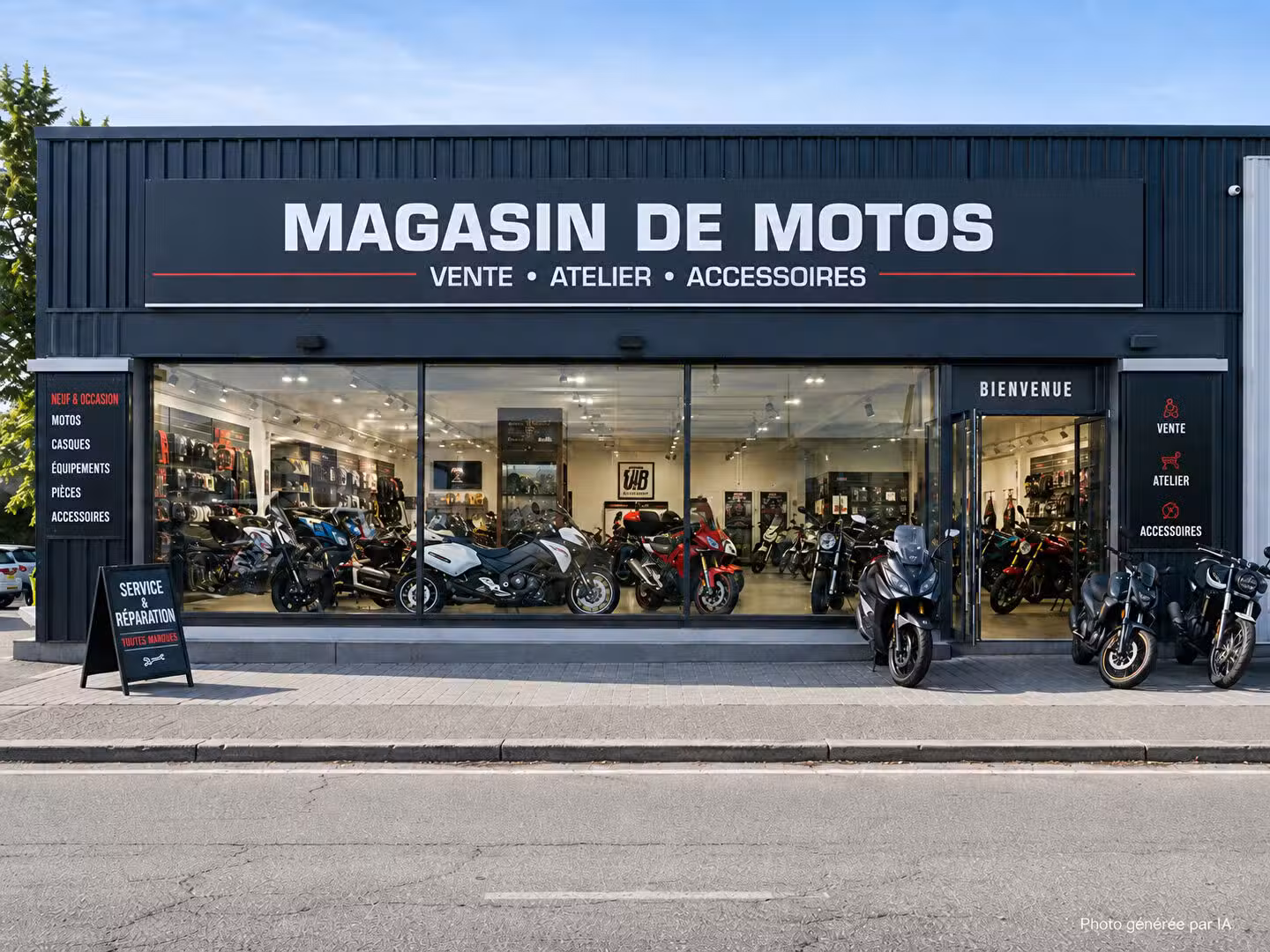 AV magasin motos neuves et occasion à Lucciana