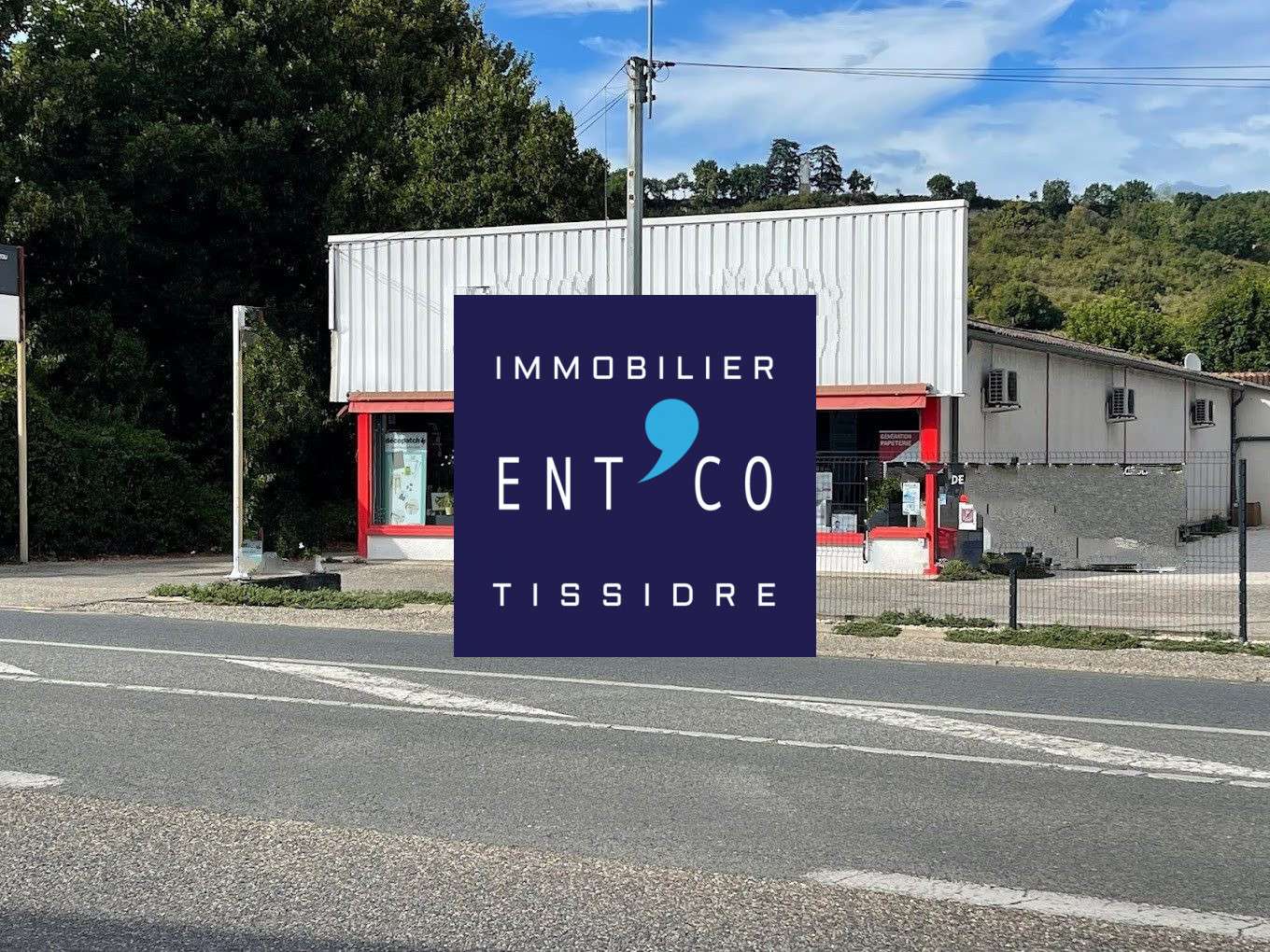 Vente local avec excellent visuel à Bon-Encontre