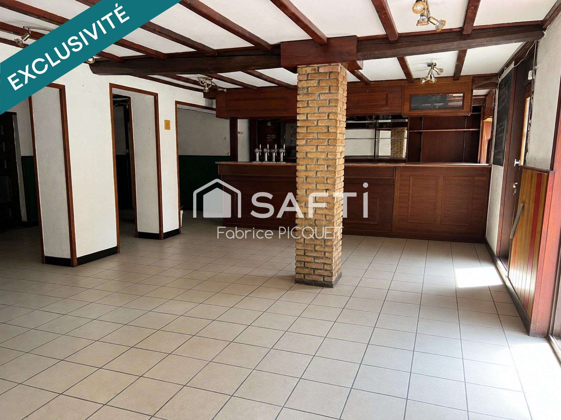 Vente immeuble mixte de 143m² Saint-Amand-les-Eaux