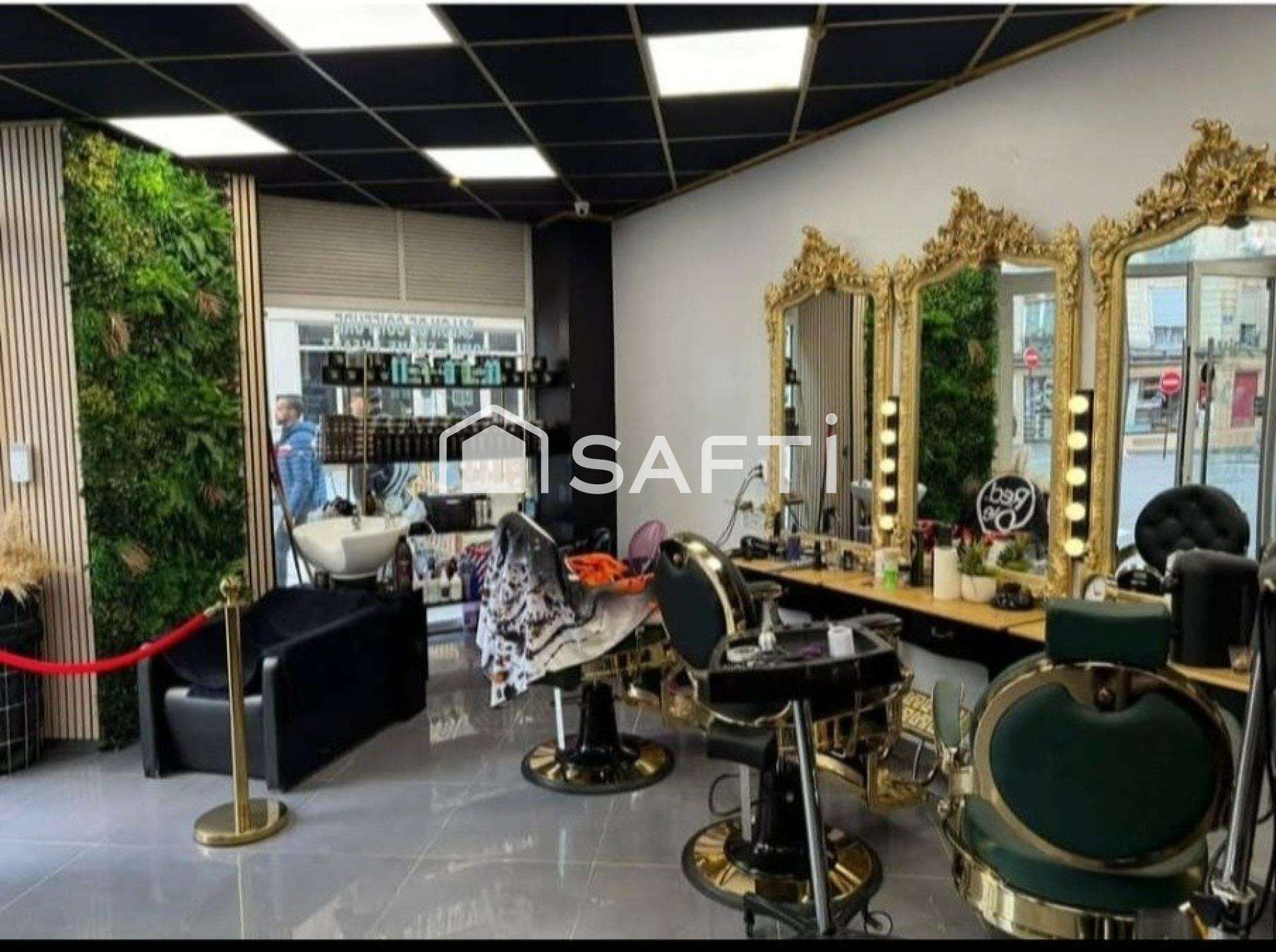 Vente salon de barbier idealement situé Paris 18