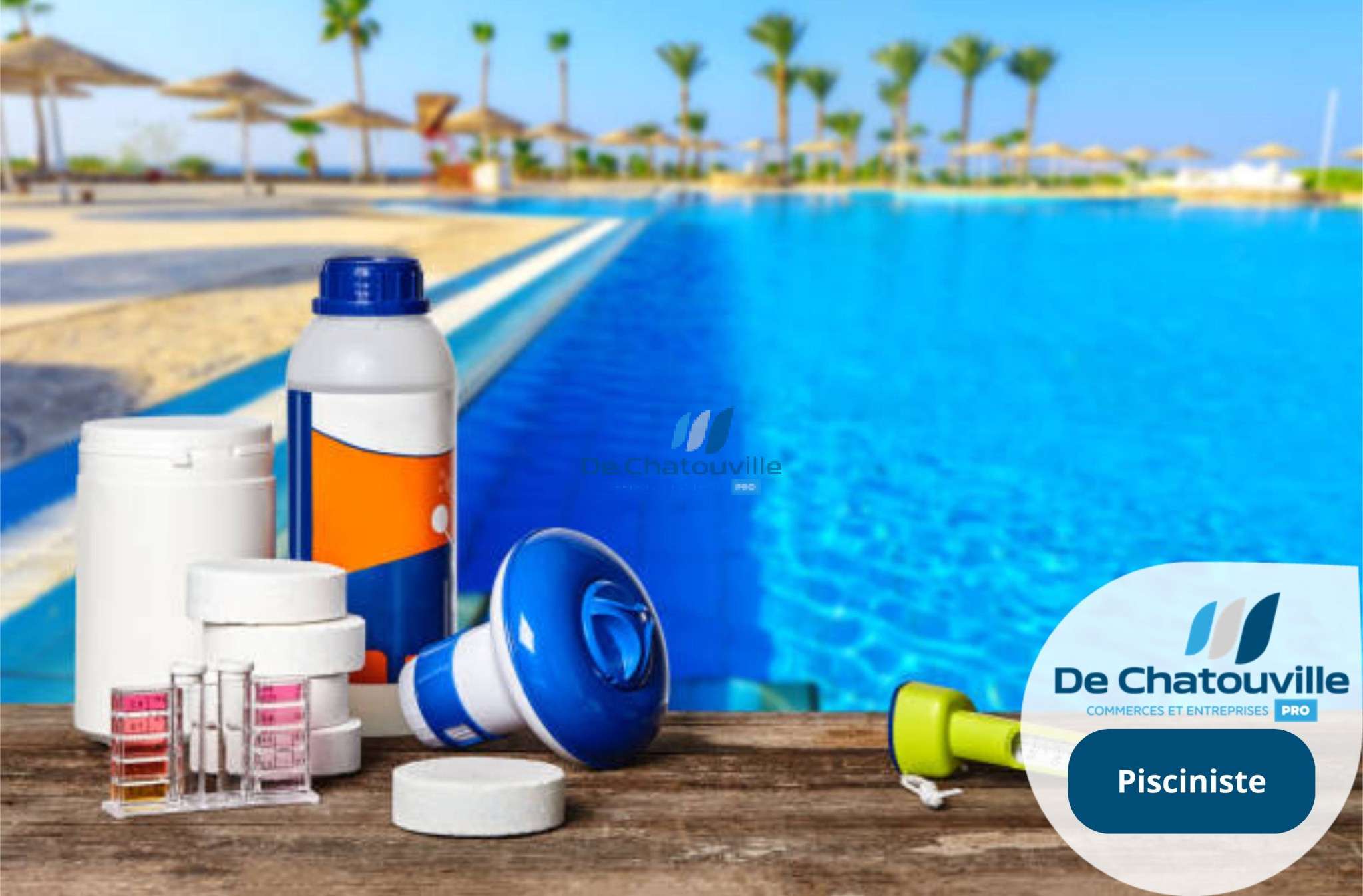 Vente FDC pisciniste sur le littoral varois