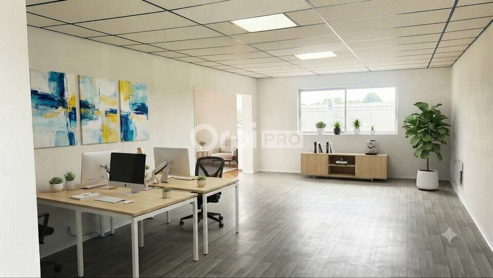 A louer bureaux rénovés 85m² en zc Serres Castets