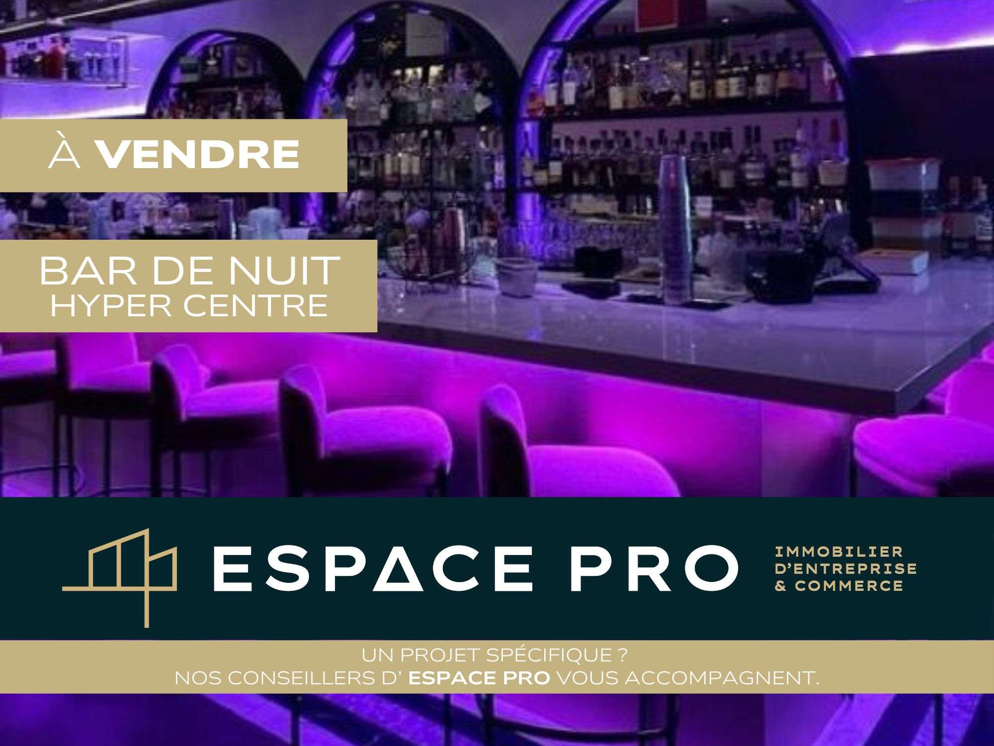 Bar de nuit très connu à vendre à Caen
