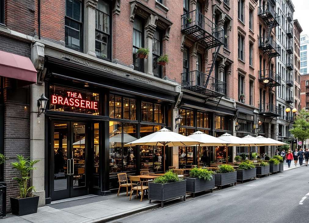 Brasserie lic IV entre St-Tropez et les Issambres