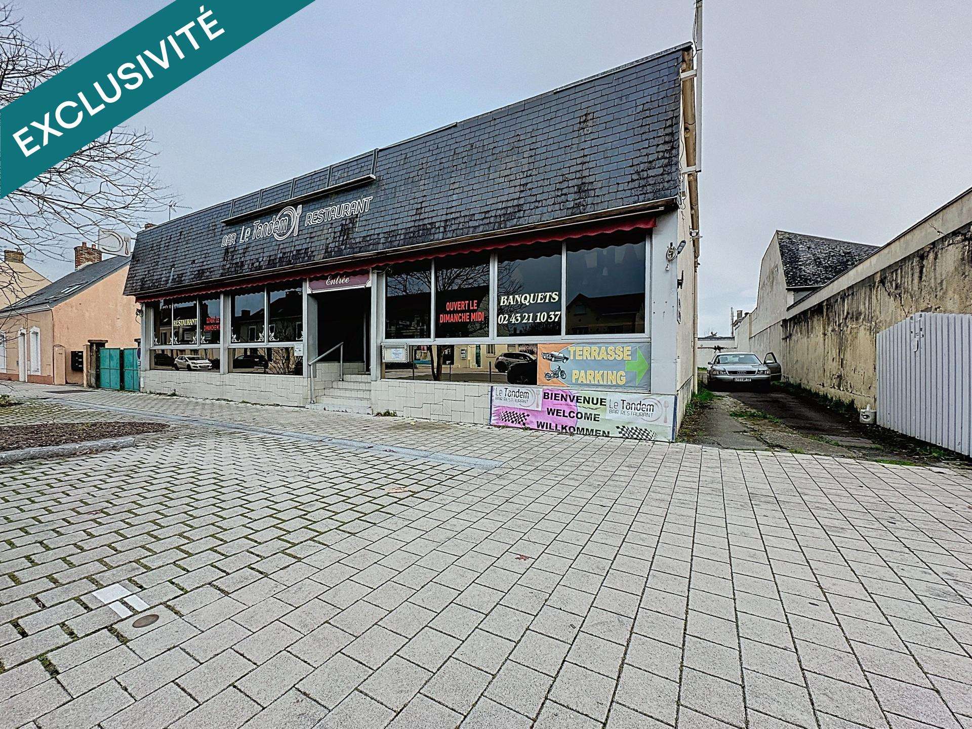 Locaux modulables 51m² axe très fréquenté à Arnage