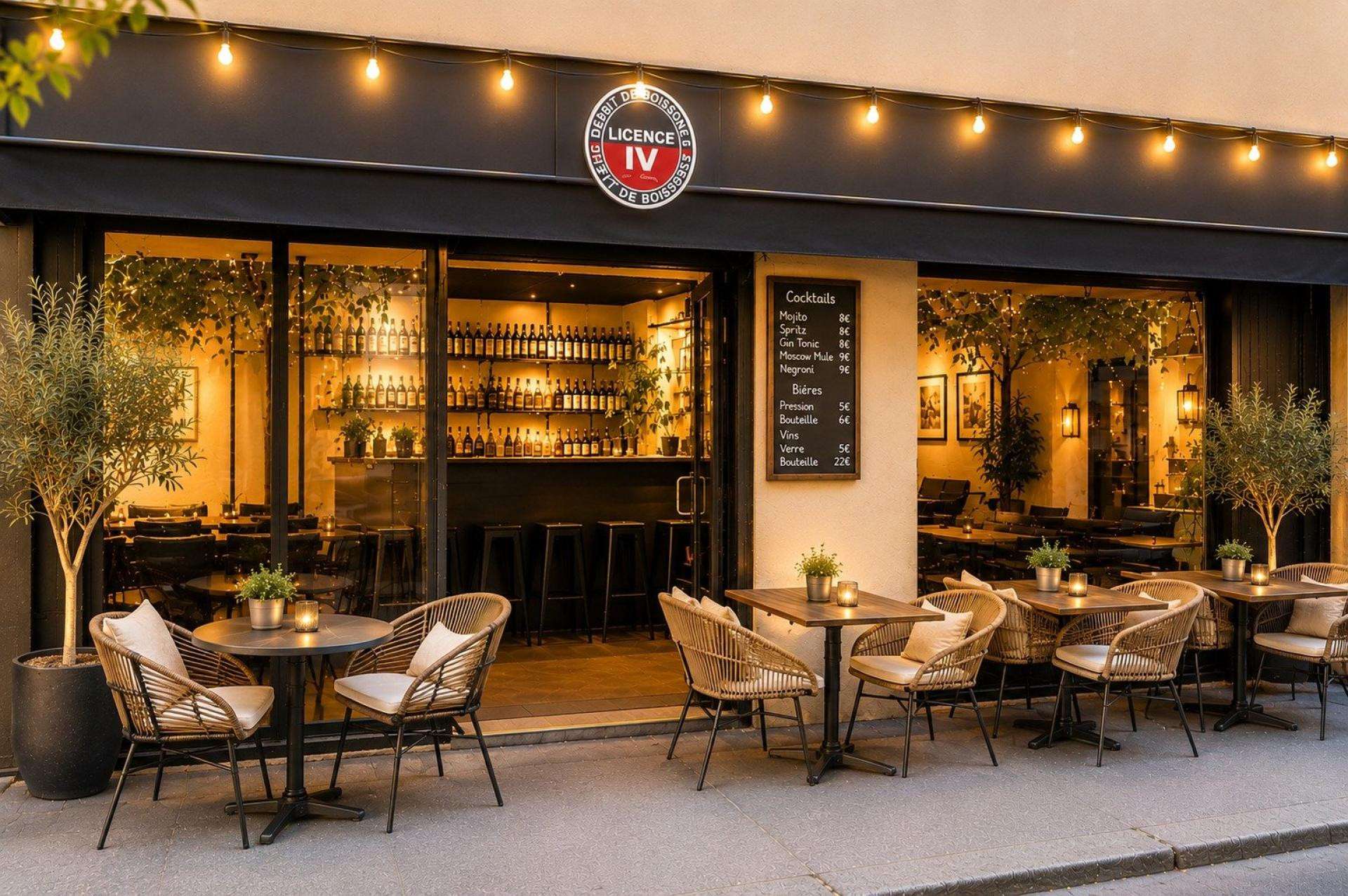 AV bar licence IV avec terrasse Père-Lachaise
