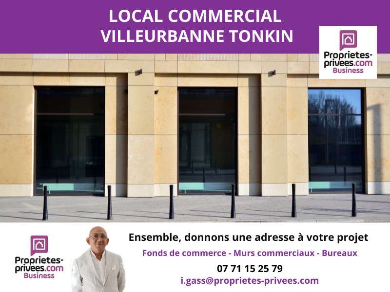 A louer local commercial 42m² Villeurbanne Tonkin