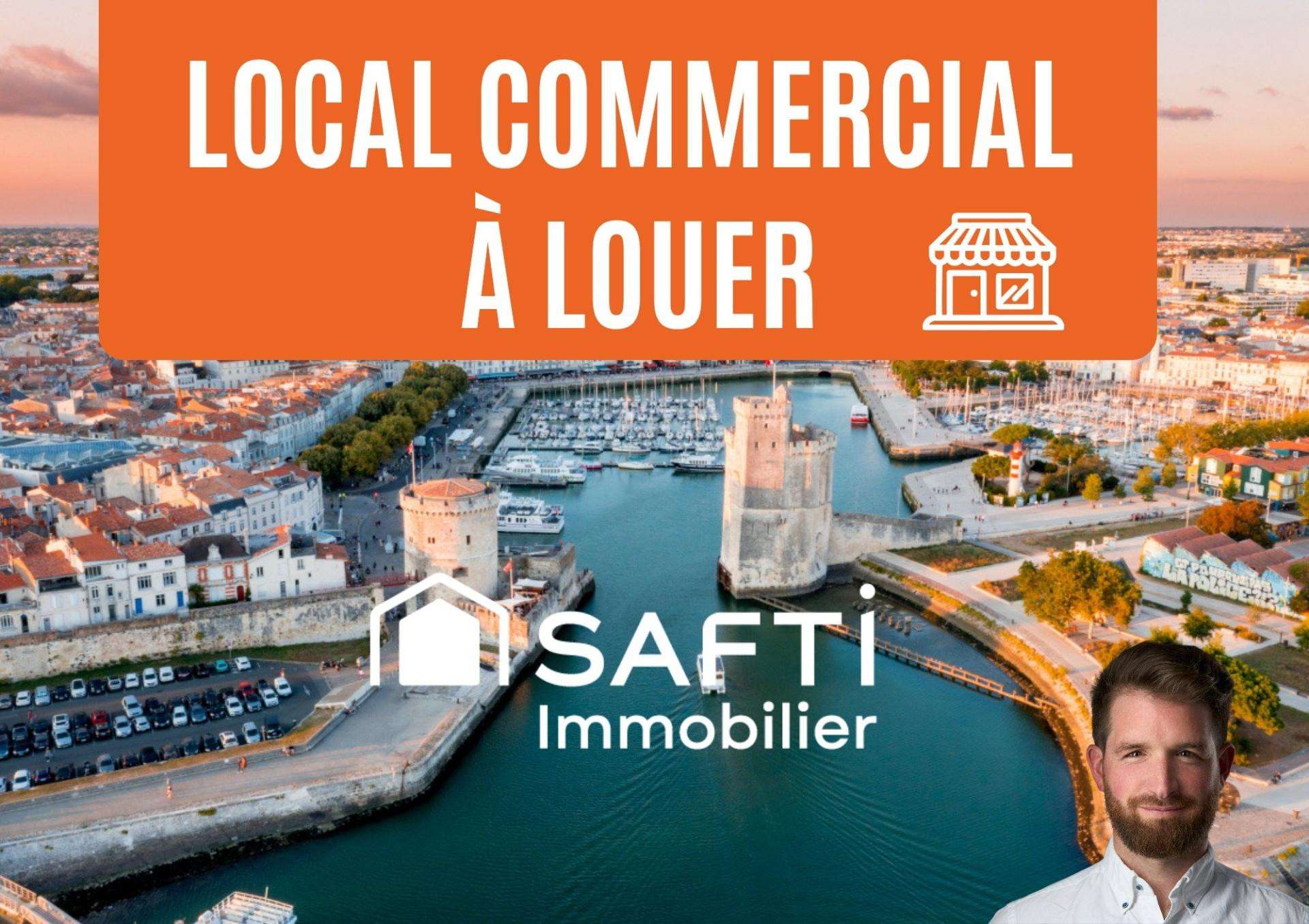 A louer local 80m² avenue passante de La Rochelle