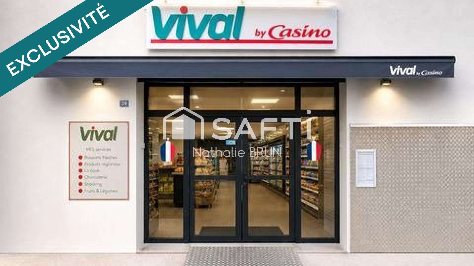 Vente supérette Vival Casino à Maraussan centre