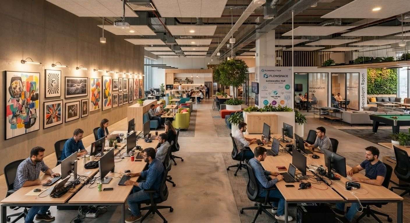 A louer espace tertiaire de 400m² à Nice Est