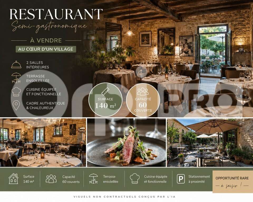 Vente restaurant semi-gastronomique Pont de Veyle