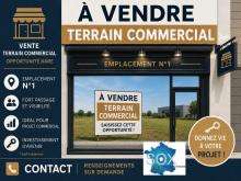 Vente terrain commercial en Ardèche
