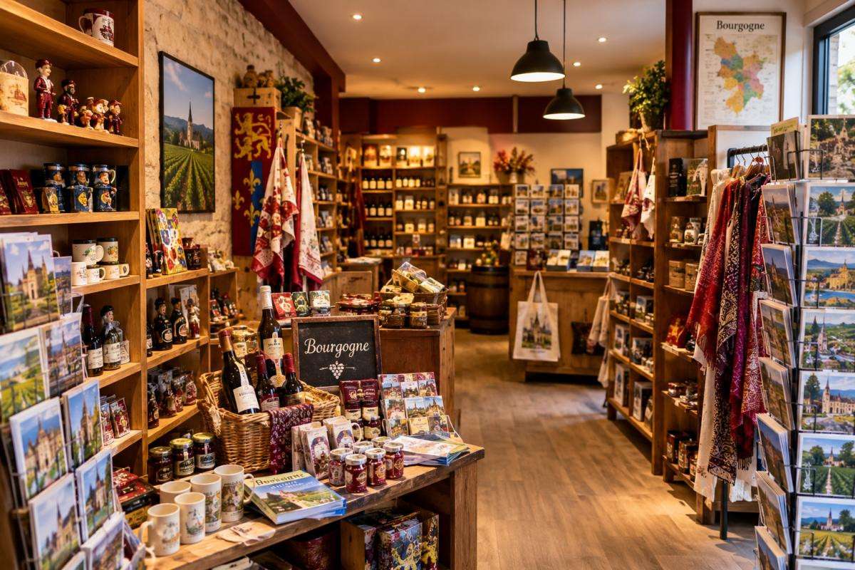 Vente magasin d'articles touristiques à Dijon