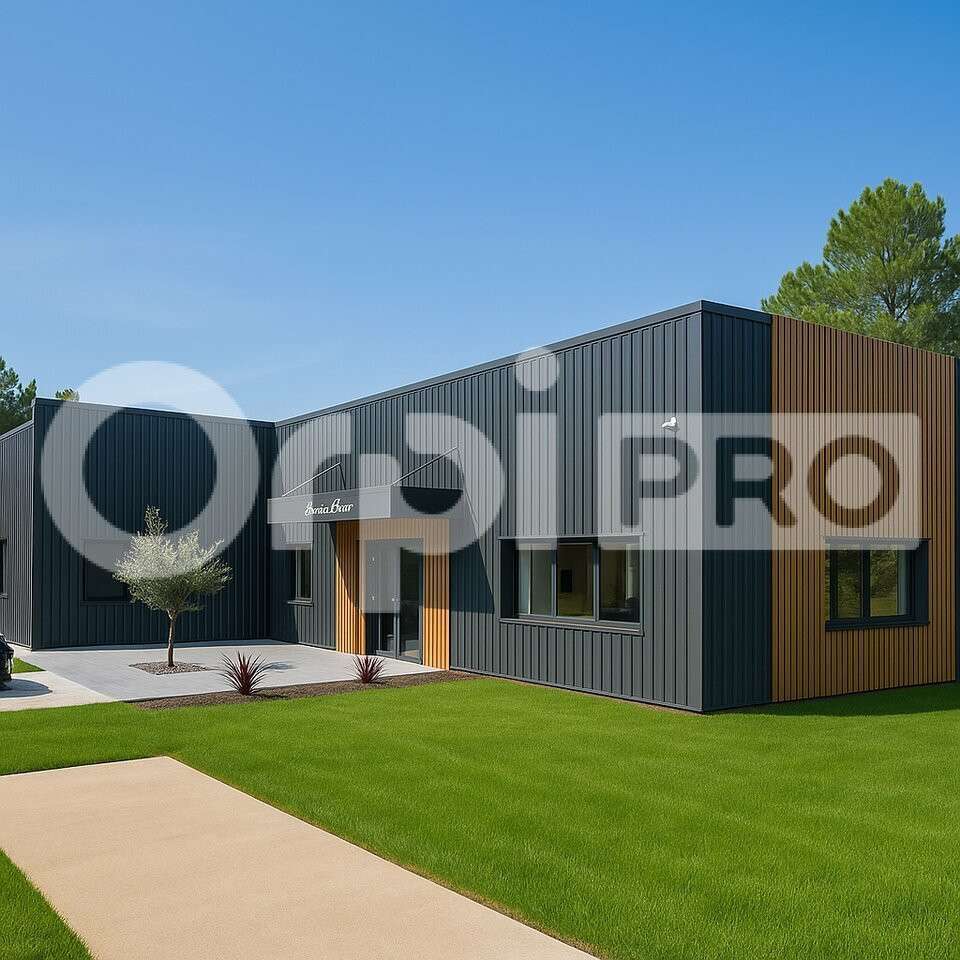Entrepôt indépendant de 400m² à vendre à Tethieu
