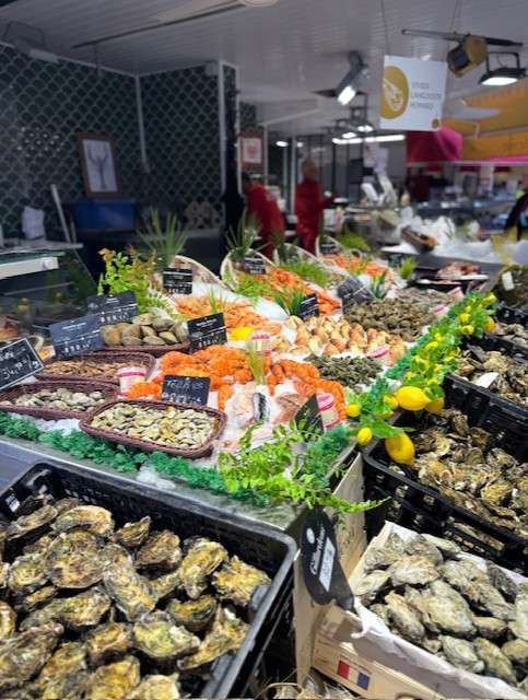 AV bar à huitres-coquillages station balnéaire 34