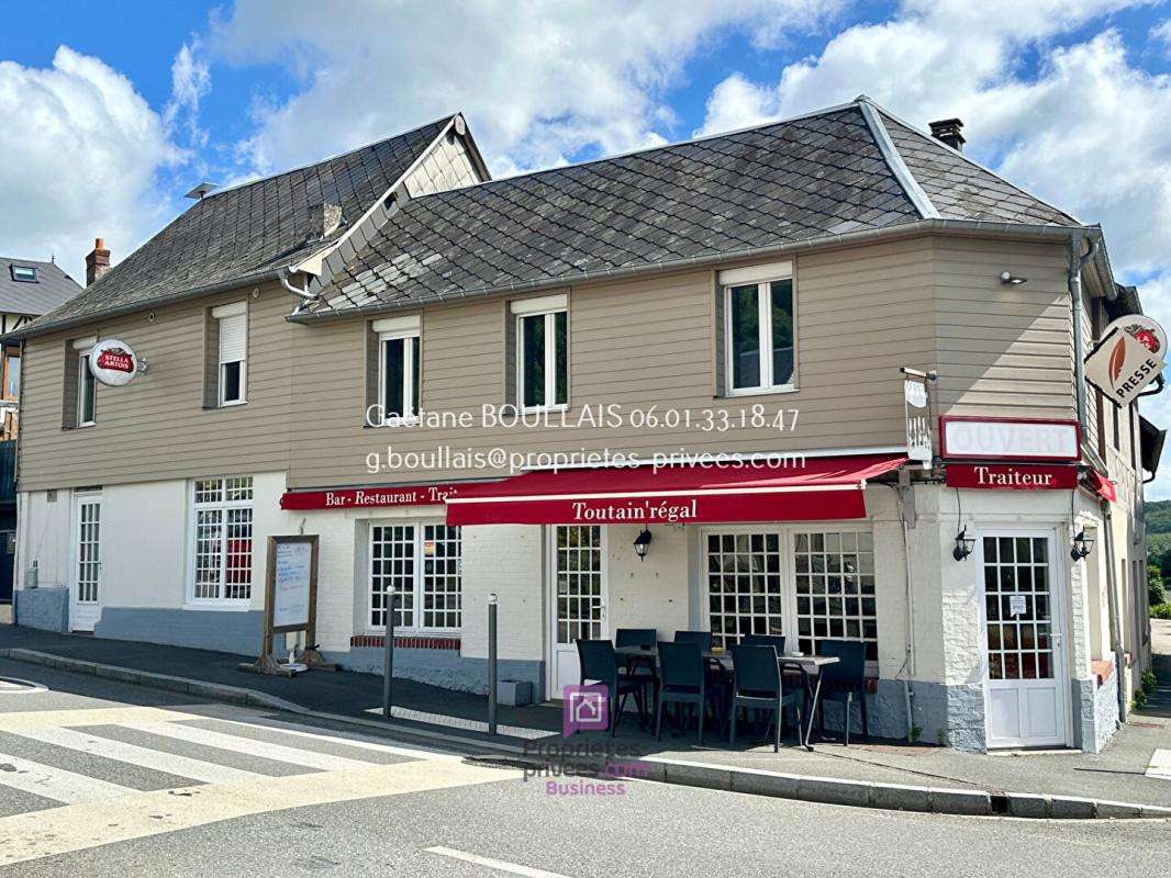 Vente restaurant bar terrasse sur Pont-Audemer