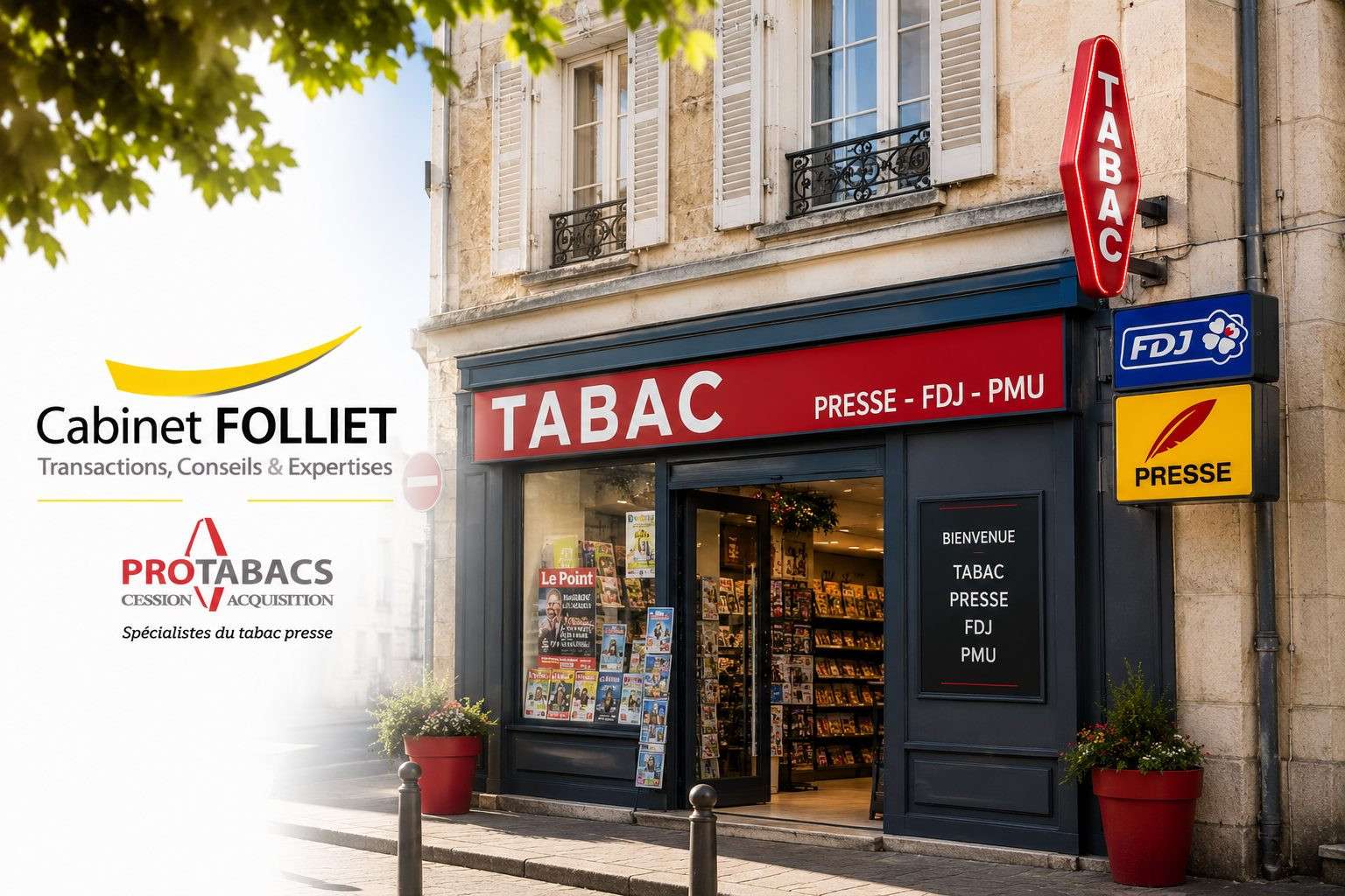 FDC tabac presse à vendre en agglo dynamique du 65