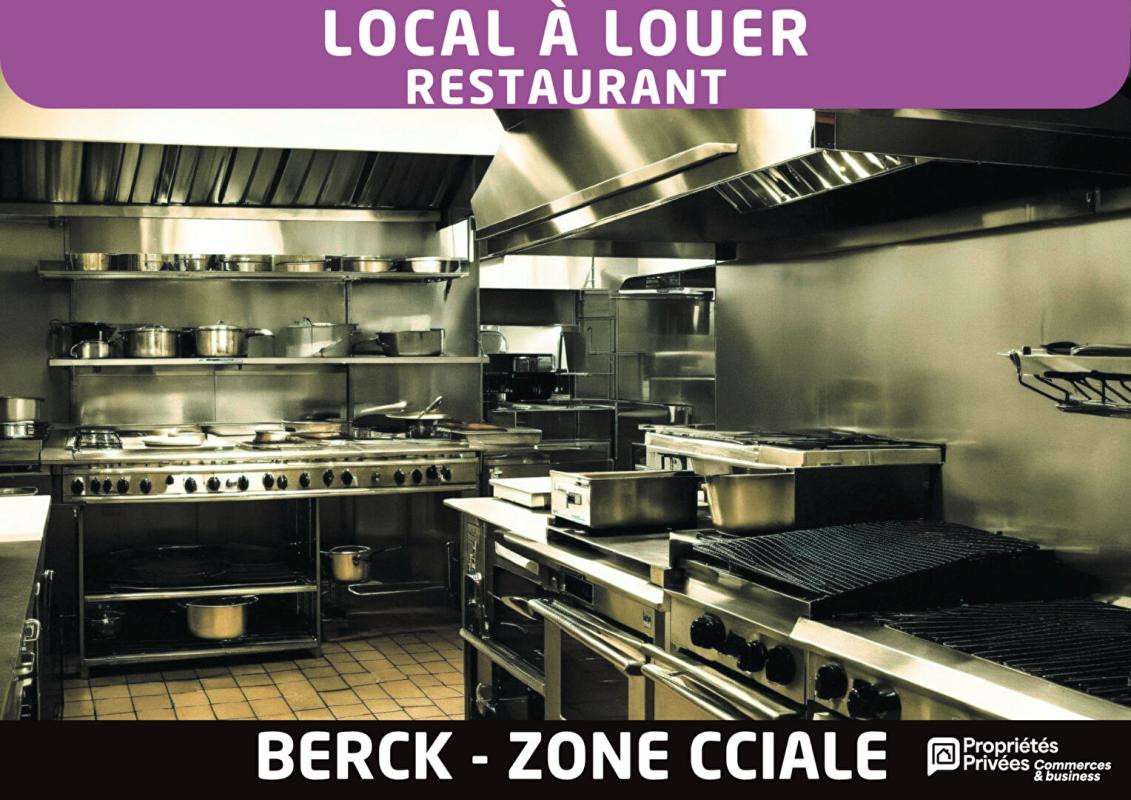A louer local restauration 130m² à Berck