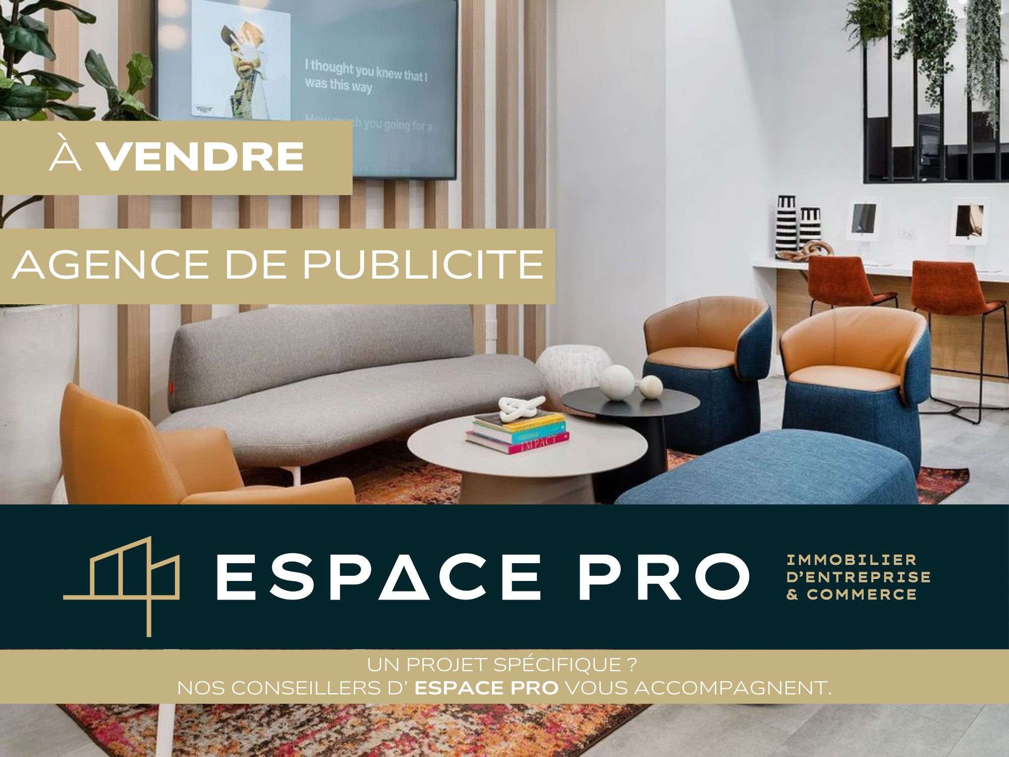 Vente agence de publicité enseignes à Beuzeville