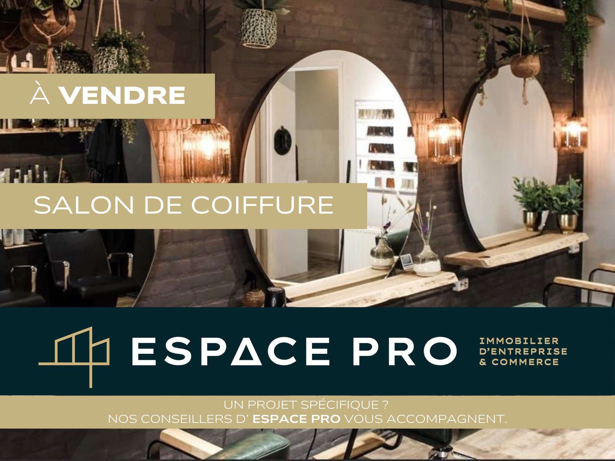 Vente salon de coiffure empl n°1 à Beuzeville