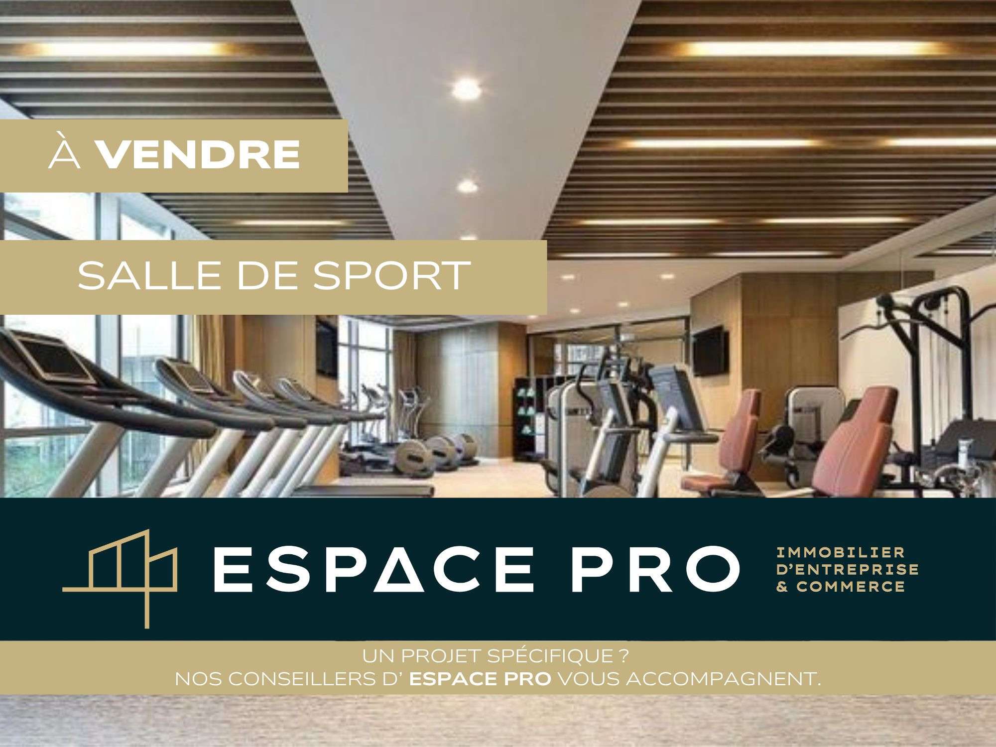 A vendre salle de sport clé en main en Orne