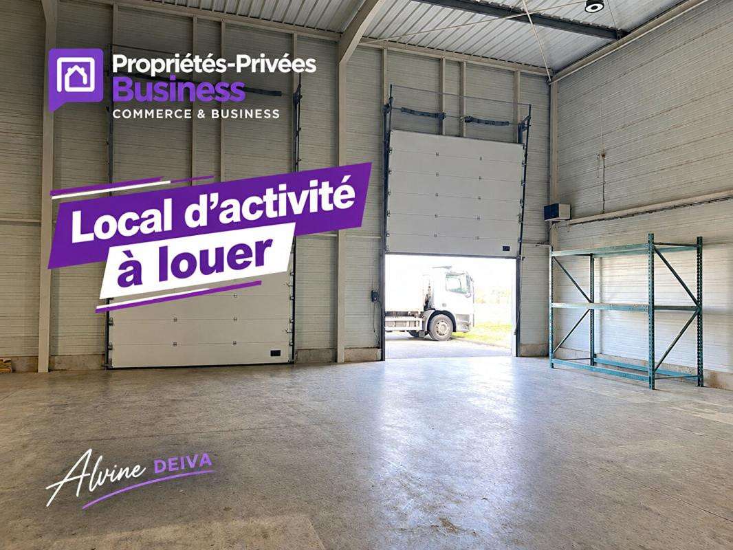 Loue local d'activité de 205m² Verneuil en Halatte