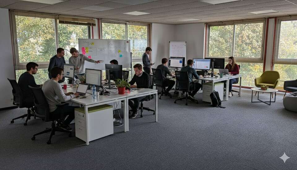 A louer plateau en parfait état 240m² à Quimper