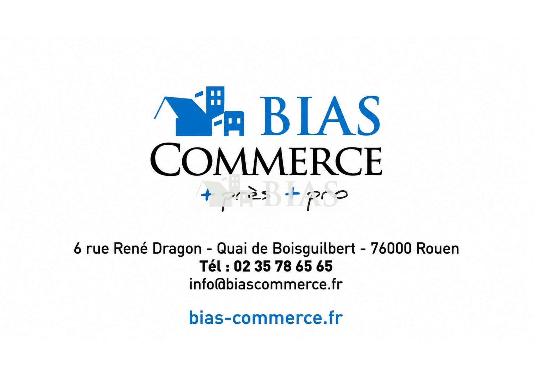 Cession de Droit-au-bail local de 150m² Le Houlme