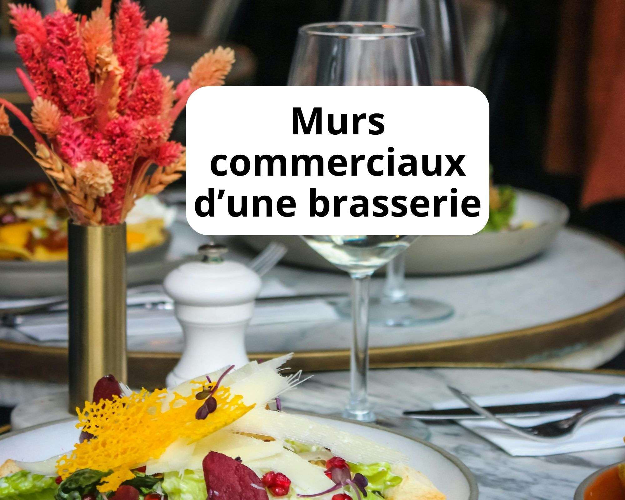 Vente murs brasserie de 243m² empl N°1 St-Paul