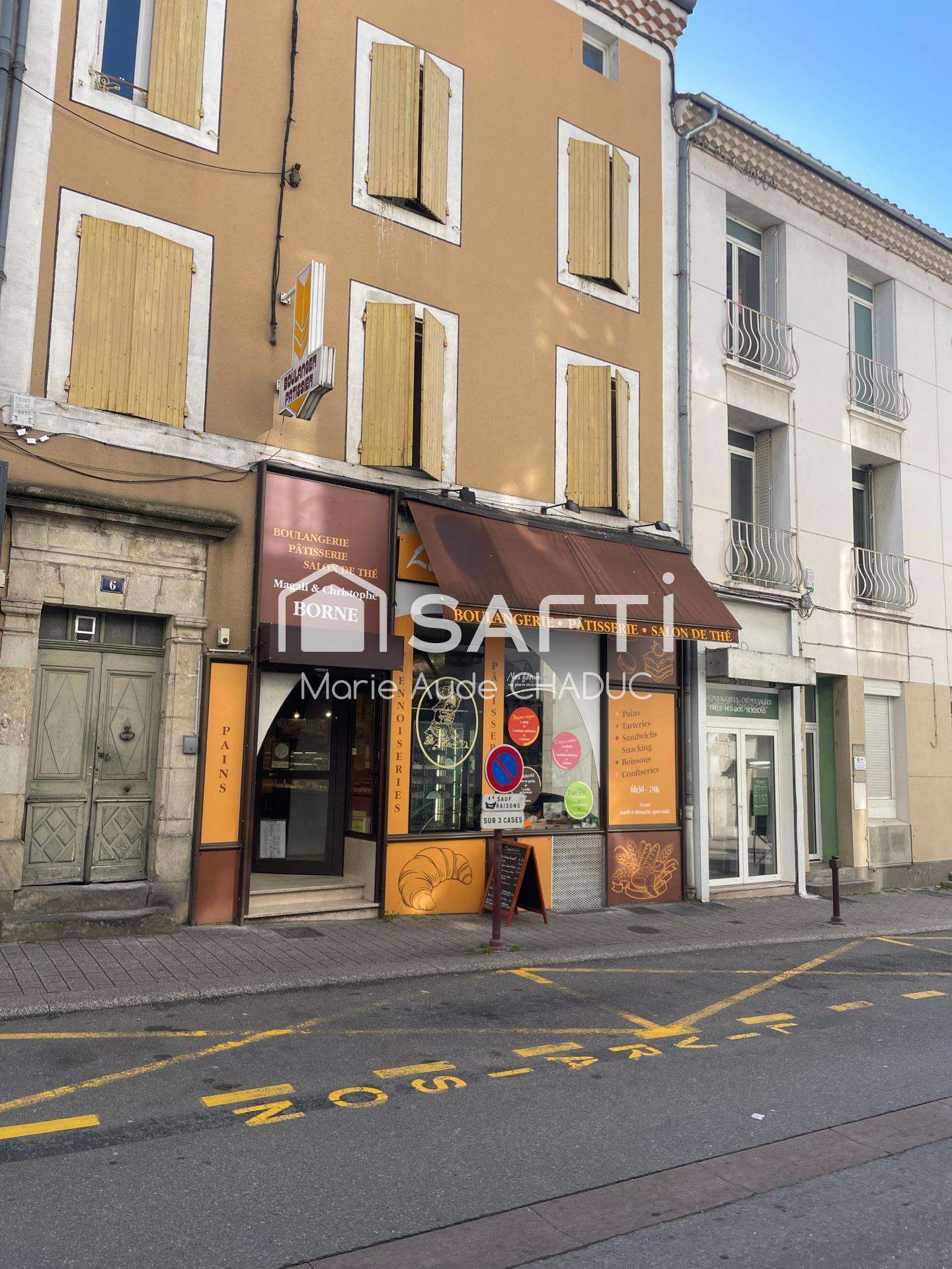 AV boulangerie pâtisserie snack salon thé Aubenas