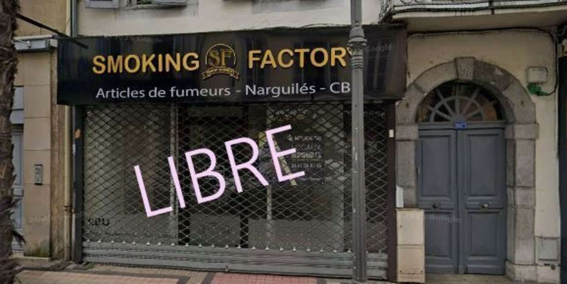Vente local commercial rénové 100m² à Tarbes