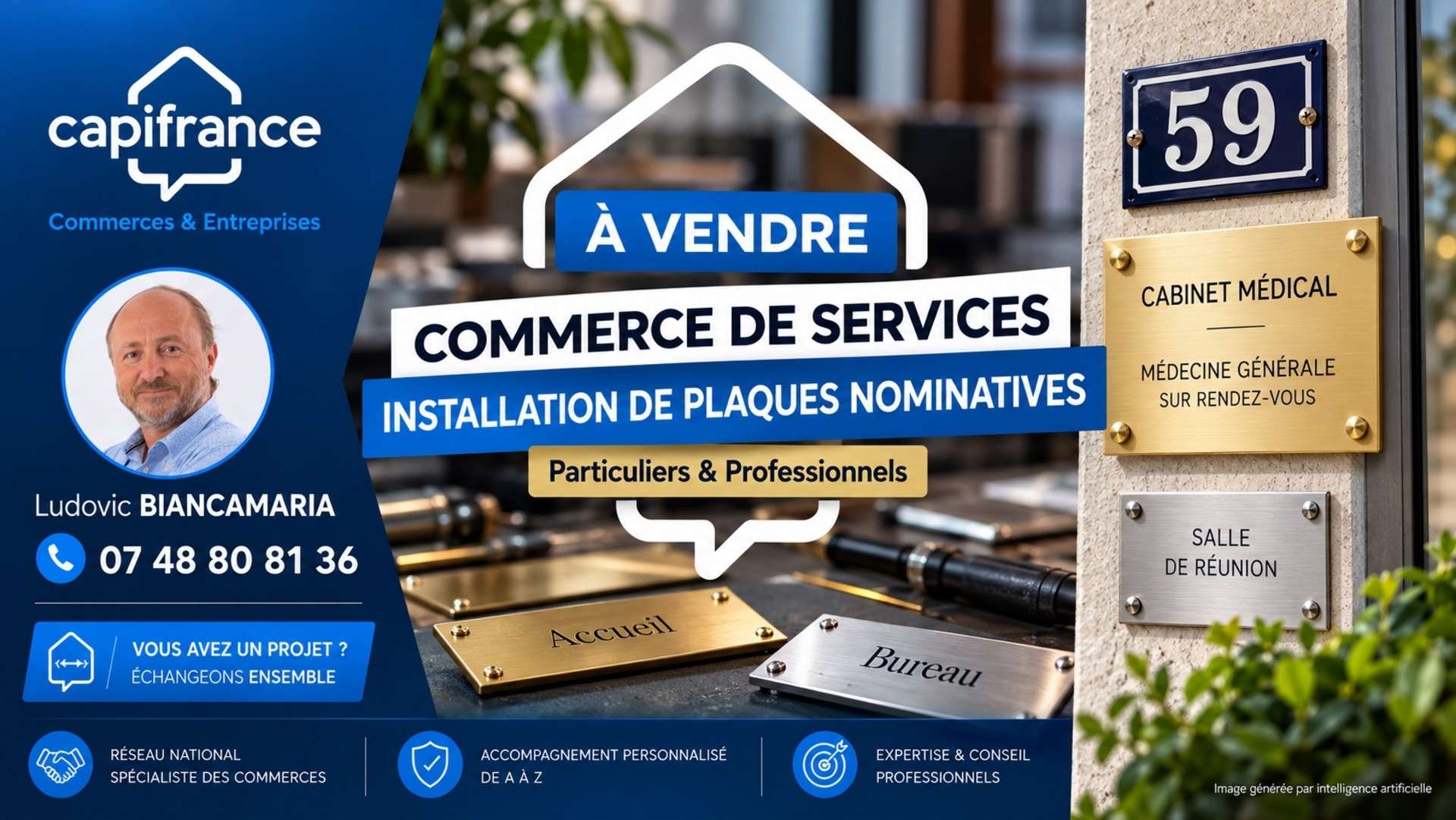 AV FDC de gravure et pose de plaques à Lyon 69001